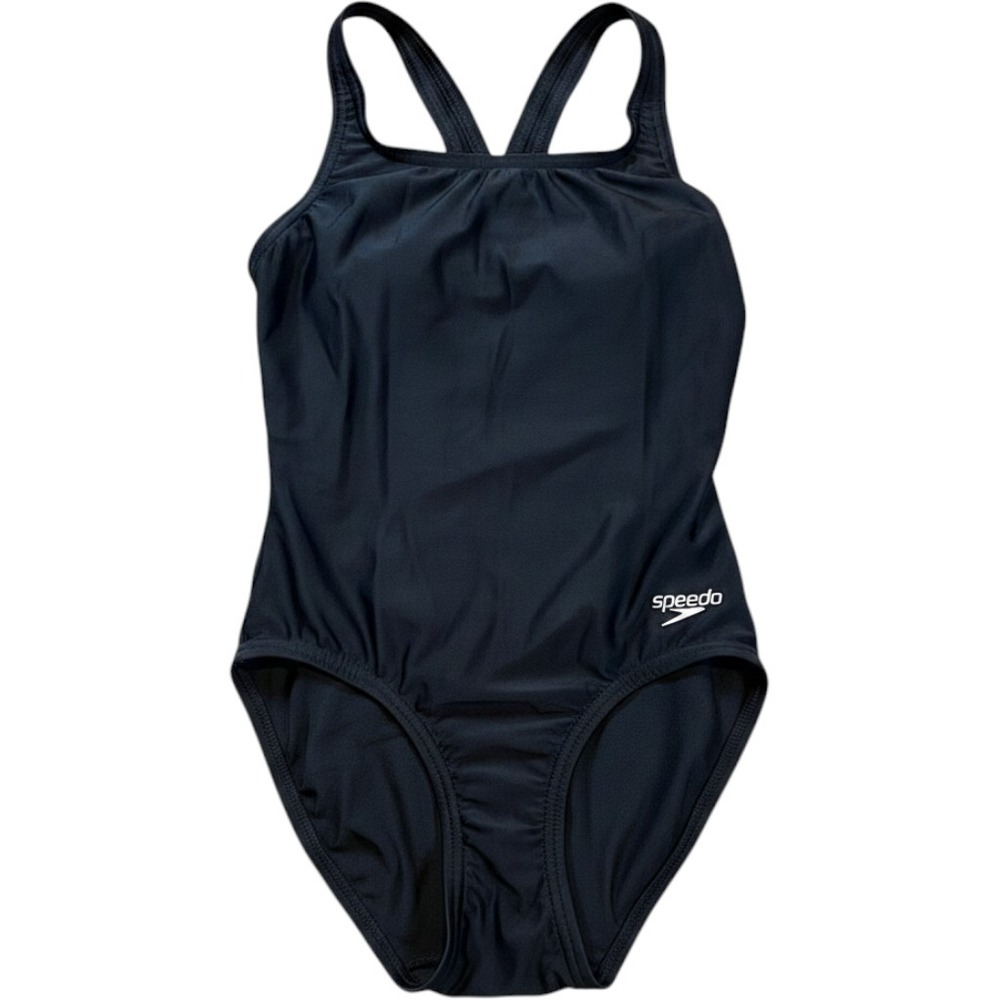 Speedo Pro LT Girls One Piece Swimsuit Team Black Size 28 NWT